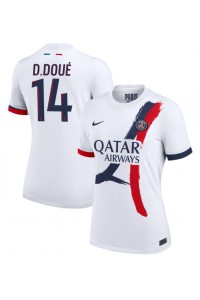 Fotbalové Dres Paris Saint-Germain Desire Doue #14 Dámské Venkovní Oblečení 2024-25 Krátký Rukáv